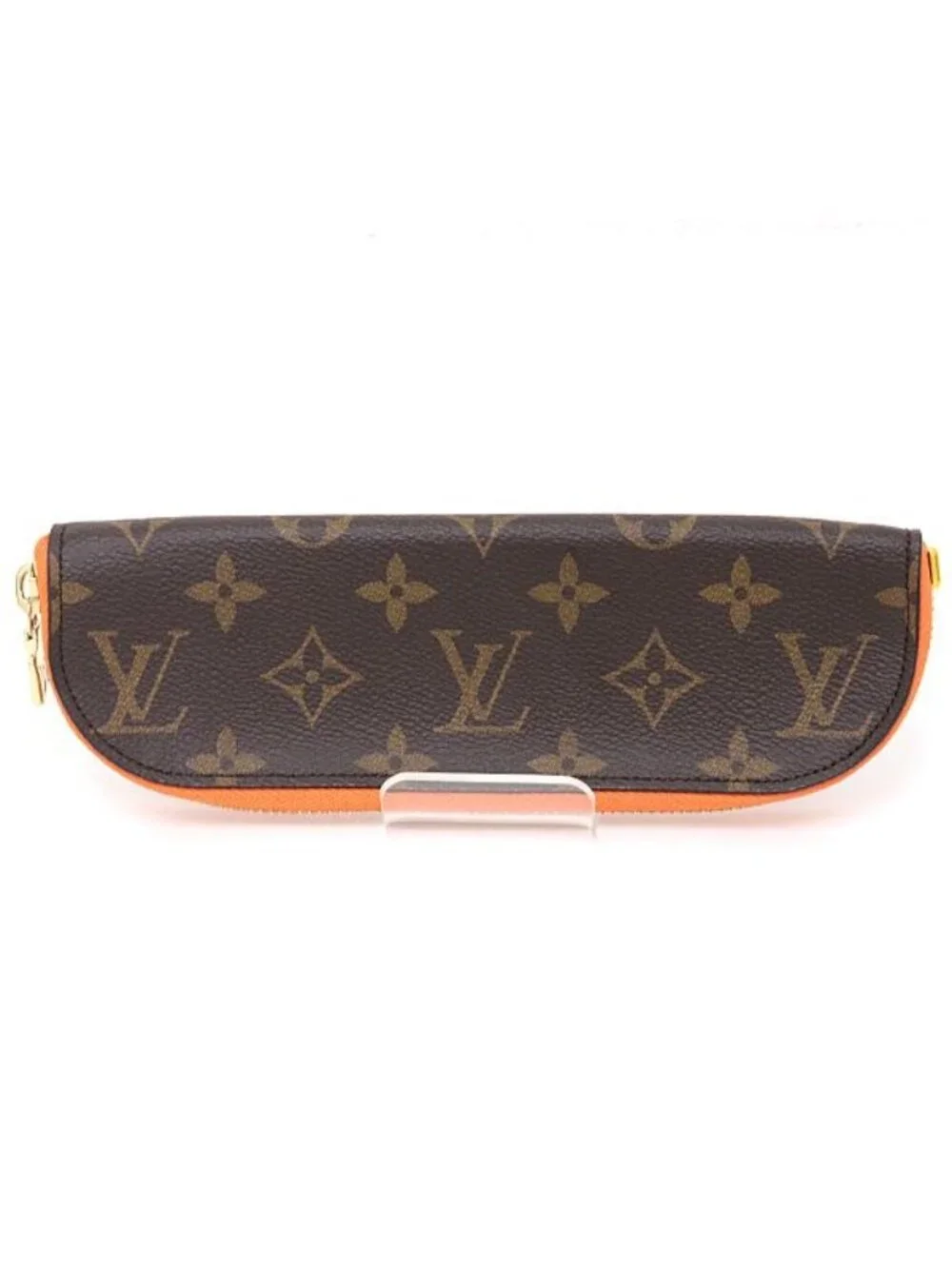 Louis Vuitton Pencil Pouch Charlotte Monogram Orange Case